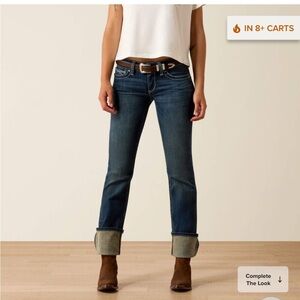 Ariat R.E.A.L. Mild Stretch Icon Stackable Straight Leg Jeans 25R